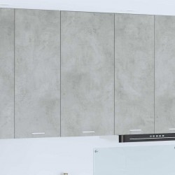 Sonata H Висящ шкаф с рафт Riga Бетон сив и бяло 50 x 31 x 100 см - Bucătării modulare