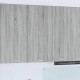 Sonata H Висящ шкаф с рафт Riga Сив Сонома и бяло 50 x 31 x 100 см