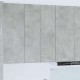 Sonata H Висящ шкаф Riga Циментено сиво 60 x 31 x 100 см Инженерно дърво