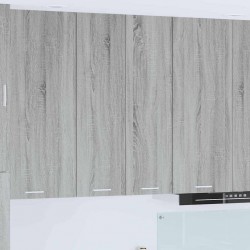 Sonata H Висящ шкаф Riga Сив Сонома 60 x 31 x 100 см Инженерно дърво - Bucătării modulare
