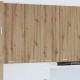 Sonata H Висящ шкаф с рафт Riga Дъб 60 x 31 x 100 см Инженерно дърво