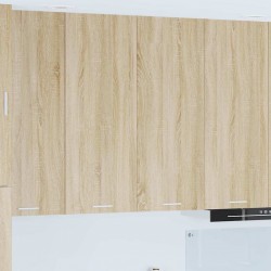 Sonata H Висящ шкаф Riga Сонома дъб 80 x 31 x 100 см Инженерно дърво - Bucătării modulare