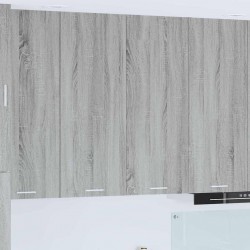 Sonata H Висящ шкаф Riga Сив Сонома 80 x 31 x 100 см Инженерно дърво - Bucătării modulare