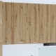 Sonata H Висящ шкаф с рафт Riga Дъб 80 x 31 x 100 см Инженерно дърво