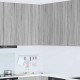 Sonata H Висящ шкаф с рафт Riga Сив Сонома и бяло 57 x 57 x 100 см
