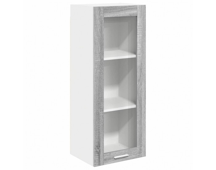 Sonata H Висящ шкаф Riga Сив Сонома 40 x 31 x 100 см Инженерно дърво