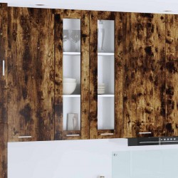 Sonata H Висящ шкаф Riga Димян дъб 60 x 31 x 100 см Инженерно дърво - Bucătării modulare