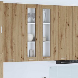 Sonata H Висящ шкаф с рафт Riga Дъб 60 x 31 x 100 см Инженерно дърво - Bucătării modulare