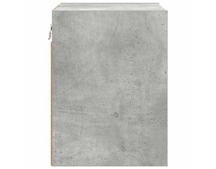 Sonata H Висящ шкаф с рафт Riga Циментено сиво 30 x 29,5 x 40 см