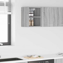 Sonata H Висящ шкаф Riga Сив Сонома 30 x 29,5 x 40 см Инженерно дърво - Bucătării modulare