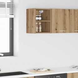 Sonata H Висящ шкаф с рафт Riga Дъб 30 x 29,5 x 40 см Инженерно дърво - Bucătării modulare