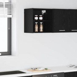 Sonata H Висящ шкаф Riga Черния дъб 40 x 29,5 x 40 см Инженерно дърво - Bucătării modulare