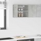 Sonata H Висящ шкаф с рафт Riga Циментено сиво 40 x 29,5 x 40 см
