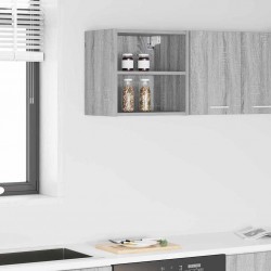 Sonata H Висящ шкаф Riga Сив Сонома 40 x 29,5 x 40 см Инженерно дърво - Bucătării modulare