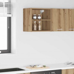 Sonata H Висящ шкаф с рафт Riga Дъб 40 x 29,5 x 40 см Инженерно дърво - Bucătării modulare