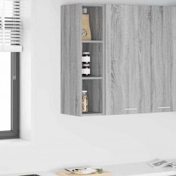 Sonata H Висящ шкаф Riga Сив Сонома 20 x 29,5 x 80 см Инженерно дърво - Bucătării modulare