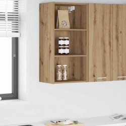 Sonata H Висящ шкаф с рафт Riga Дъб 40 x 29,5 x 80 см Инженерно дърво - Bucătării modulare