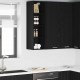 Sonata H Висящ шкаф Riga Черния дъб 30 x 29,5 x 100 см Инженерно дърво