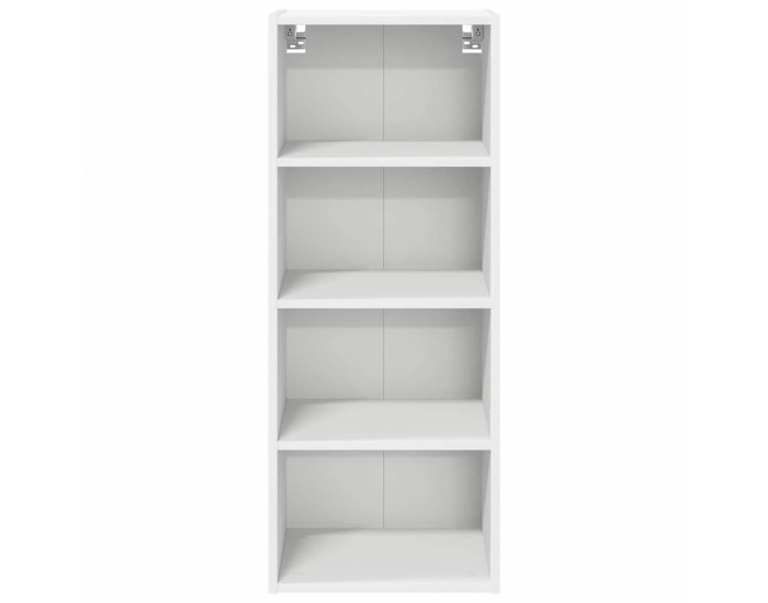 Sonata H Висящ шкаф с рафт Riga Бяло 40 x 29,5 x 100 см Инженерно дърво