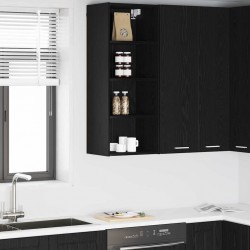 Sonata H Висящ шкаф Riga Черния дъб 40 x 29,5 x 100 см Инженерно дърво - Bucătării modulare