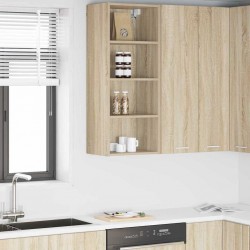 Sonata H Висящ шкаф Riga Сонома дъб 40 x 29,5 x 100 см Инженерно дърво - Bucătării modulare