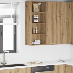 Sonata H Висящ шкаф с рафт Riga Дъб 40 x 29,5 x 100 см Инженерно дърво - Bucătării modulare