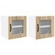 Sonata H Горен кухненски шкаф с рафт 2 pcs Сонома дъб 40 x 31 x 40 см