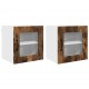 Sonata H Горен кухненски шкаф с рафт 2 pcs Димян дъб 40 x 31 x 40 см