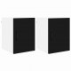 Sonata H Горен кухненски шкаф с рафт 2 pcs Черно 30 x 31 x 40 см