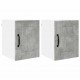 Sonata H Горен кухненски шкаф 2 pcs Циментено сиво 30 x 31 x 40 см