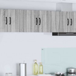Sonata H Горен кухненски шкаф с рафт 2 pcs Сив Сонома 30 x 31 x 40 см - Bucătării modulare