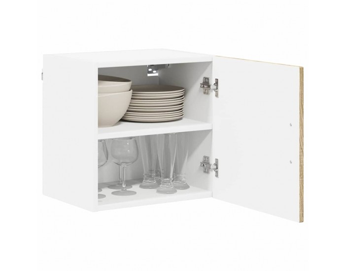 Sonata H Горен кухненски шкаф с рафт 2 pcs Сонома дъб 40 x 31 x 40 см