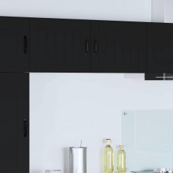 Sonata H Горен кухненски шкаф Черно 50 x 31 x 40 см Инженерно дърво - Bucătării modulare