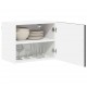 Sonata H Горен кухненски шкаф с рафт 2 pcs Черно 50 x 31 x 40 см