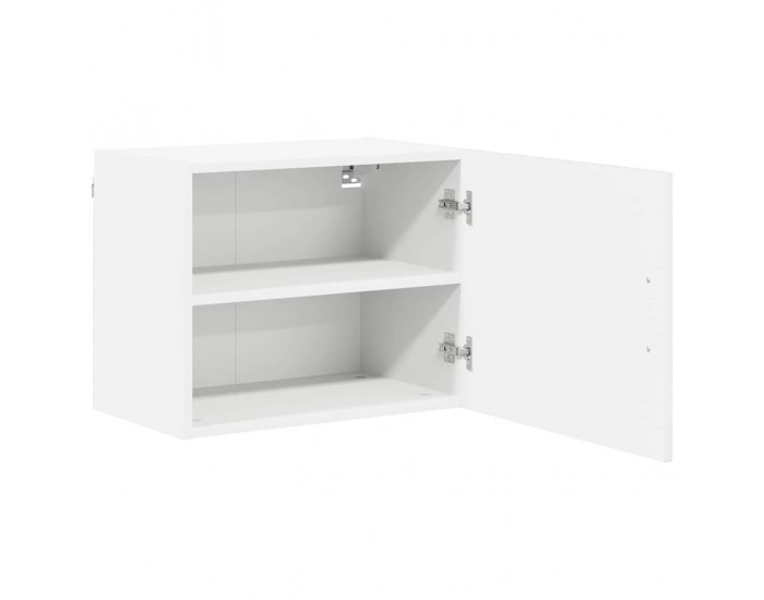 Sonata H Горен кухненски шкаф с рафт 2 pcs Лъскаво бяло 50 x 31 x 40 см