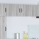 Sonata H Горен кухненски шкаф с рафт 2 pcs Сив Сонома 50 x 31 x 40 см
