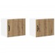 Sonata H Горен кухненски шкаф 2 pcs Дъб 50 x 31 x 40 см Инженерно дърво