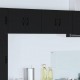 Sonata H Горен кухненски шкаф с рафт 2 pcs Черно 60 x 31 x 40 см