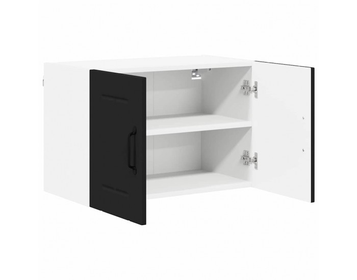 Sonata H Горен кухненски шкаф с рафт 2 pcs Черно 60 x 31 x 40 см
