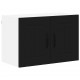 Sonata H Горен кухненски шкаф с рафт 2 pcs Черно 60 x 31 x 40 см