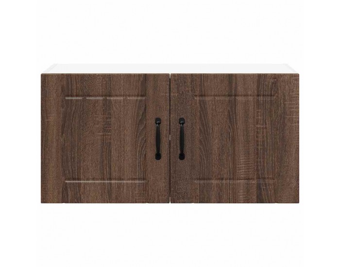 Sonata H Горен кухненски шкаф Кафяв дъб 80 x 31 x 40 см Инженерно дърво