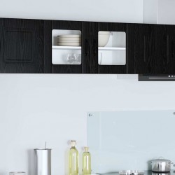 Sonata H Горен кухненски шкаф Черния дъб 80 x 31 x 40 см Инженерно дърво - Bucătării modulare