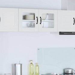 Sonata H Горен кухненски шкаф с рафт Лъскаво бяло 80 x 31 x 40 см - Bucătării modulare