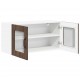 Sonata H Горен кухненски шкаф Кафяв дъб 80 x 31 x 40 см Инженерно дърво