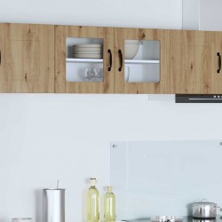 Sonata H Горен кухненски шкаф с рафт Дъб 80 x 31 x 40 см Инженерно дърво - Bucătării modulare