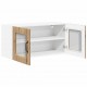 Sonata H Горен кухненски шкаф с рафт Дъб 80 x 31 x 40 см Инженерно дърво