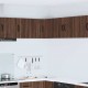 Sonata H Горен кухненски шкаф Кафяв дъб 57 x 57 x 40 см Инженерно дърво