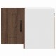 Sonata H Горен кухненски шкаф Кафяв дъб 57 x 57 x 40 см Инженерно дърво