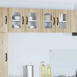 Sonata H Горен кухненски шкаф с рафт 2 pcs Сонома дъб 60 x 31 x 40 см - Bucătării modulare