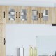Sonata H Горен кухненски шкаф с рафт 2 pcs Сонома дъб 60 x 31 x 40 см